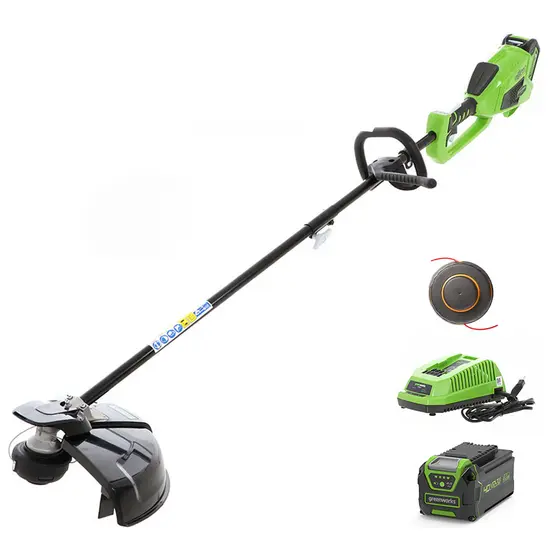 Universal- Greenworks GD40BC - elektrischer Freischneider - 40V - Akku 4Ah/40V