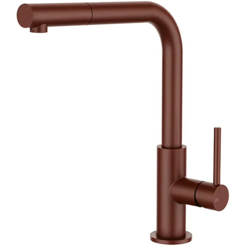 GESSI: Hochdruck- Einhebelmischbatterie DELIA mit Brause, Mischbatterie 17896 21,8 cm für Elektrofahrzeuge