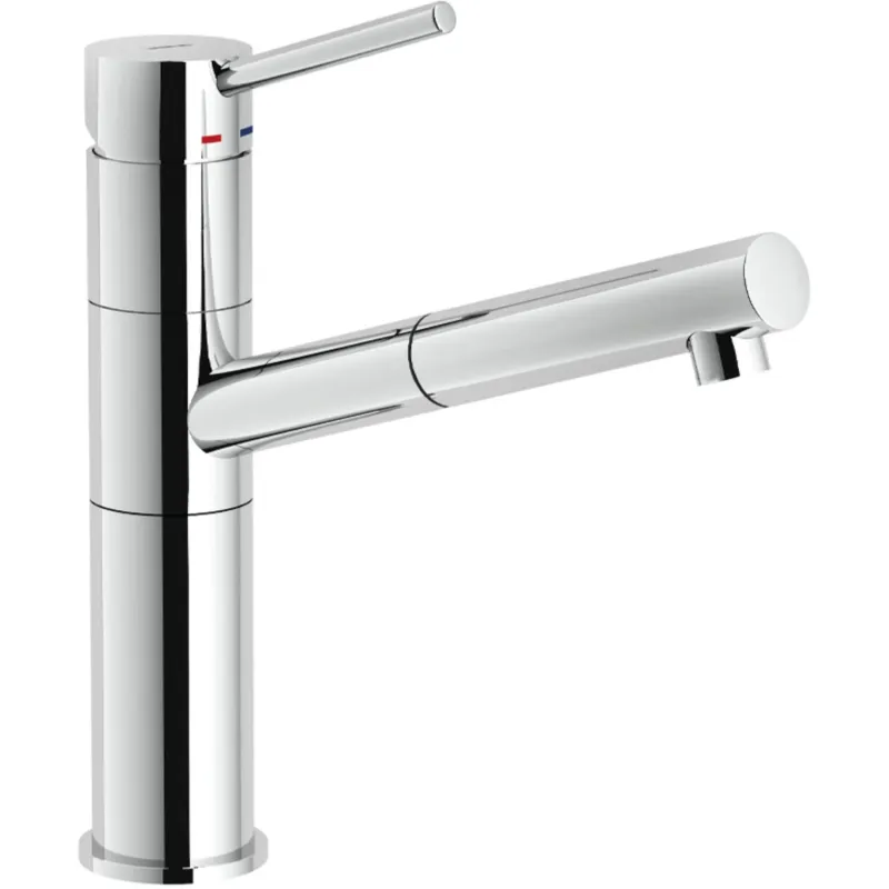 Lithium-Ionen CARLO NOBILI: Hochdruck- Einhebelmischbatterie Snow, Mischbatterie, verchromt 17660