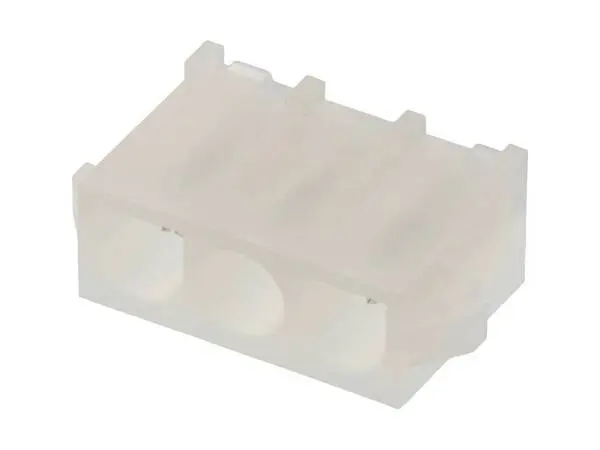 Molex Einbau-Buchsenleiste normal Polzahl Gesamt 3 Rastermaß: 6.35 mm 10844030 1 St. Bag