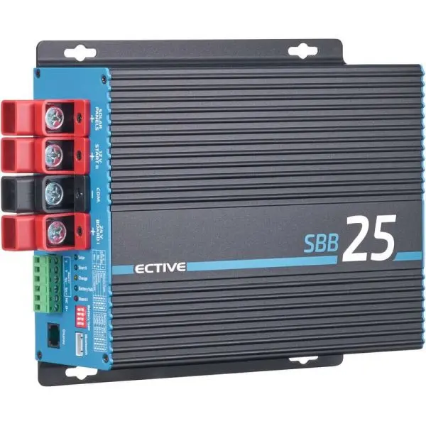 ECTIVE SBB 25 12V auf 24V Ladebooster mit MPPT-Laderegler 25A TN5281