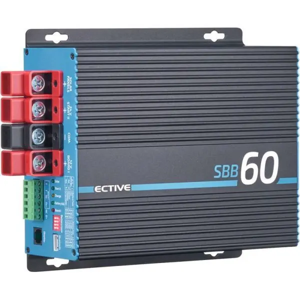 ECTIVE SBB 60 24V auf 12V Ladebooster mit MPPT-Laderegler 60A TN5283