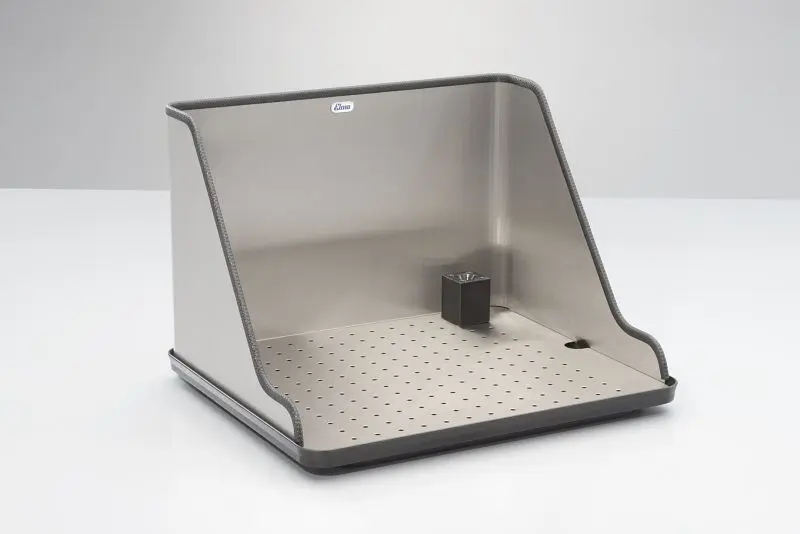 Elma Abdampfschale Edelstahl mit Spritzschutz 425 x 365 x 295mm (B x T x H) 1075962