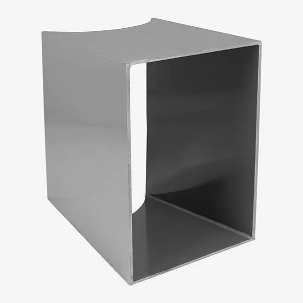 HKW Schurrenkasten rechteckig Ø 250 mm 9114-25