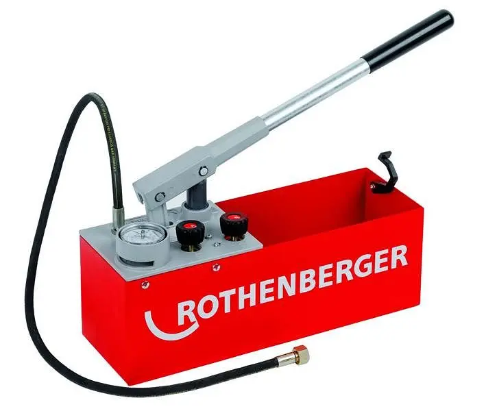 Rothenberger Prüfpumpe RP 50-S Saugvolumen pro Hub: 45 ml/Hub 60200 4004625602003