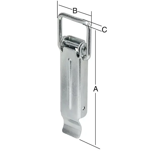 Vormann Spannverschluss 70 x 31 mm verzinkt VE: 50 Stück 001202070Z