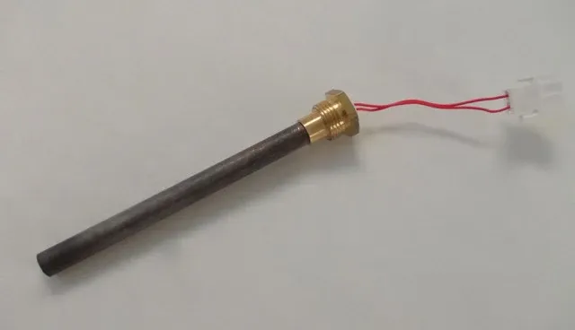 Zündkerze 350W Pelletofen L=16,5cm / D=1,25cm MCZ mit Funkenstrecken-Messung
