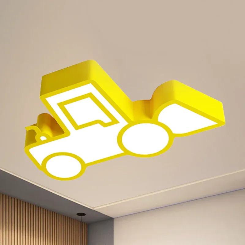 Cartoon-Auto-Deckenleuchte, Acryl-Unterputz-Deckenleuchte für Schlafzimmer 12V/24V kompatibel