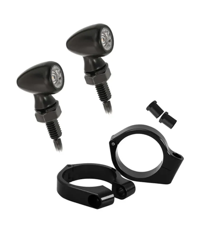 E-geprüfte LED Blinker + Vordere Stützen für Speed 400 / Scrambler 400 X