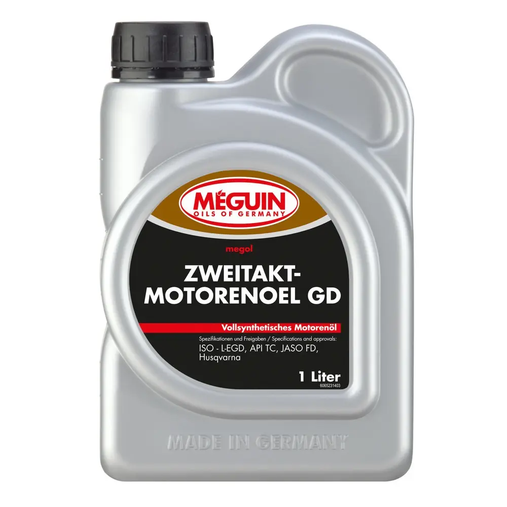 MEGUIN Zweitaktmotorenoel GD (vollsynthetisch) | Lange Lebensdauer |