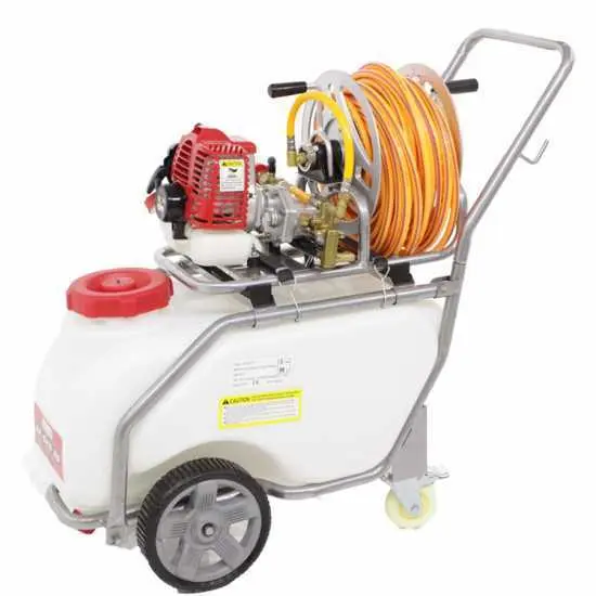 OEM-Ersatzteil Karrenspritze mit Membranpumpe GeoTech SP 520 2S ALU mit Zweitaktmotor Öl-Benzin-Gemisch