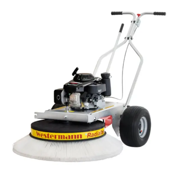 Radialbesen WR870 doppeltbeborstet Benzinmotor 2.500 m²/h mit 2-Jahres-Garantie