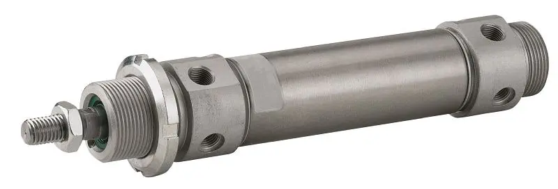 timmer ZTI-RST5050/125 Rundzylinder Kolben-Ø: 50mm Hub: 125mm Temperaturbereich: 0°C bis +80°C Arbeitsdruck: 1 bis 10 b...