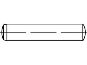 Zylinderstifte DIN 6325 Stahl 6 m6 x 45 VE=S (100 Stück)